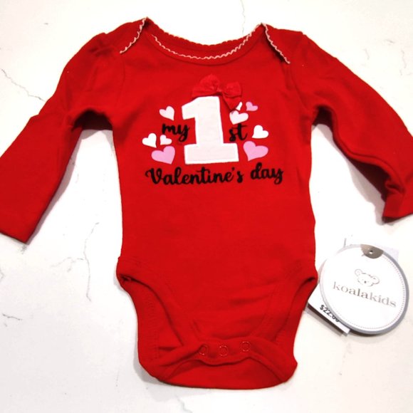 Koala kids Baby girl onesie lot of 6 Colorful graphics, comfy, breathable, pick - Picture 6 of 11